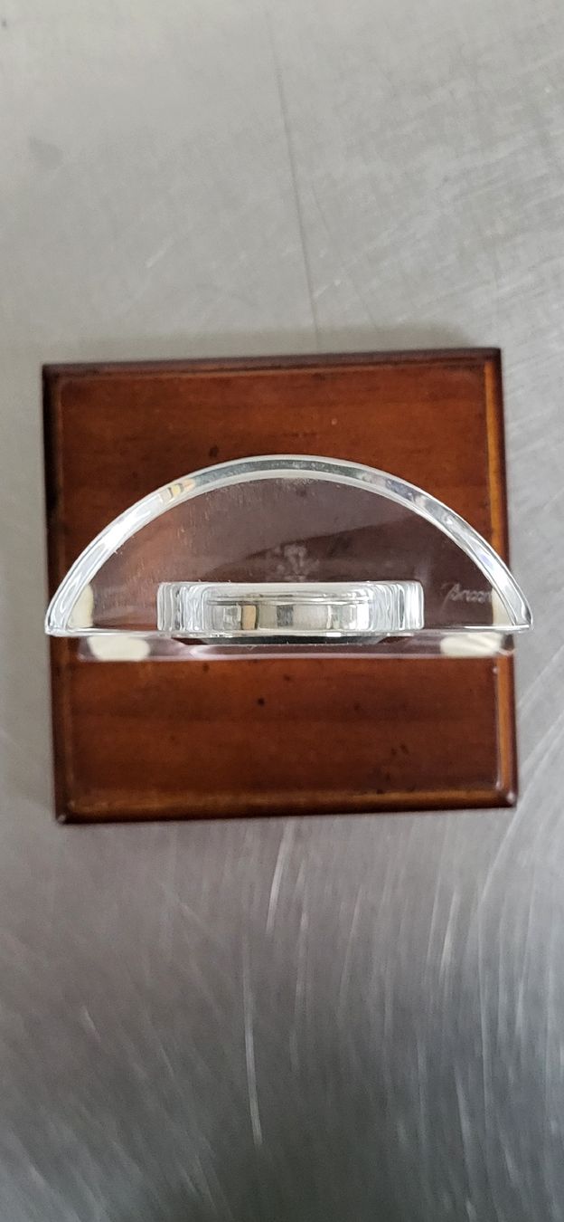 Baccarat Orologi da terra & Orologi da parete: Baccarat Tischuhr Kristallglas – Nuovo (secondo la descrizione) da Zürich venduto da timbuktu03 3