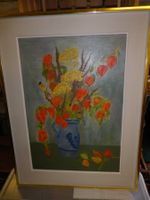 Original Blumenbild von Martha Egli 1977