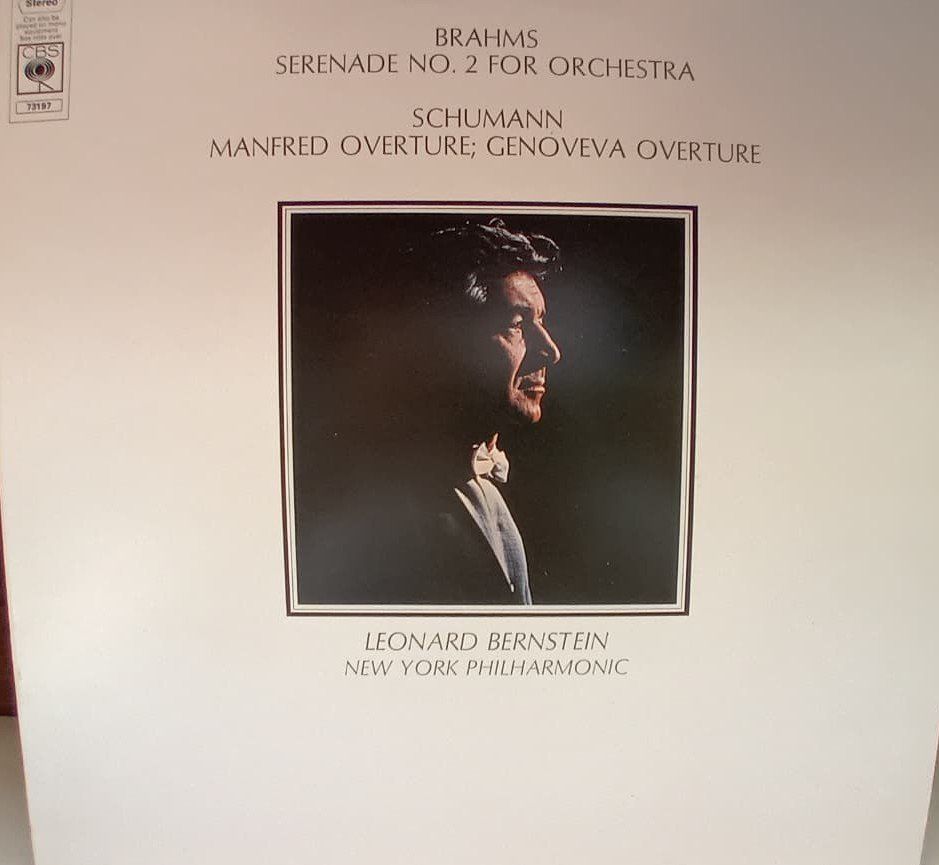 Schallplatten: Brahms/New York Philharmonic/Bernstein: Serenade No. 2 LP – Neu (gemäss Beschreibung) aus Steinhausen von Vilivinili