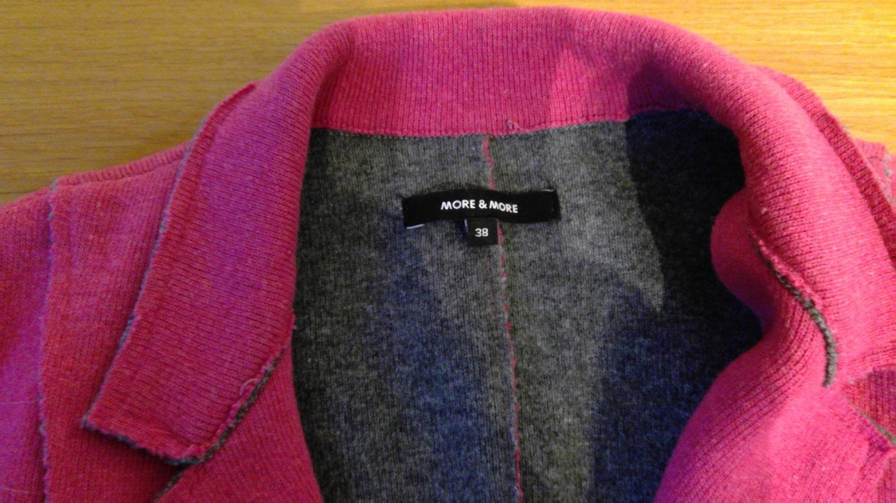 More & More Giacche: Strick Blazer, Pink-rosafarben – Usato da Basel venduto da Merlin97 3