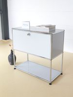 USM Haller Sideboard 1x2 | Lichtgrau, 1 Tür | Neuwertig
