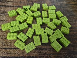 lego 3002 lot de 40 pièces Lime Brick 2 x 3