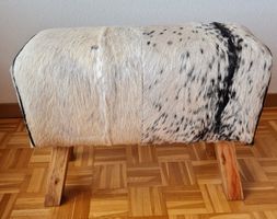 Hocker - Echtes Ziegenfell