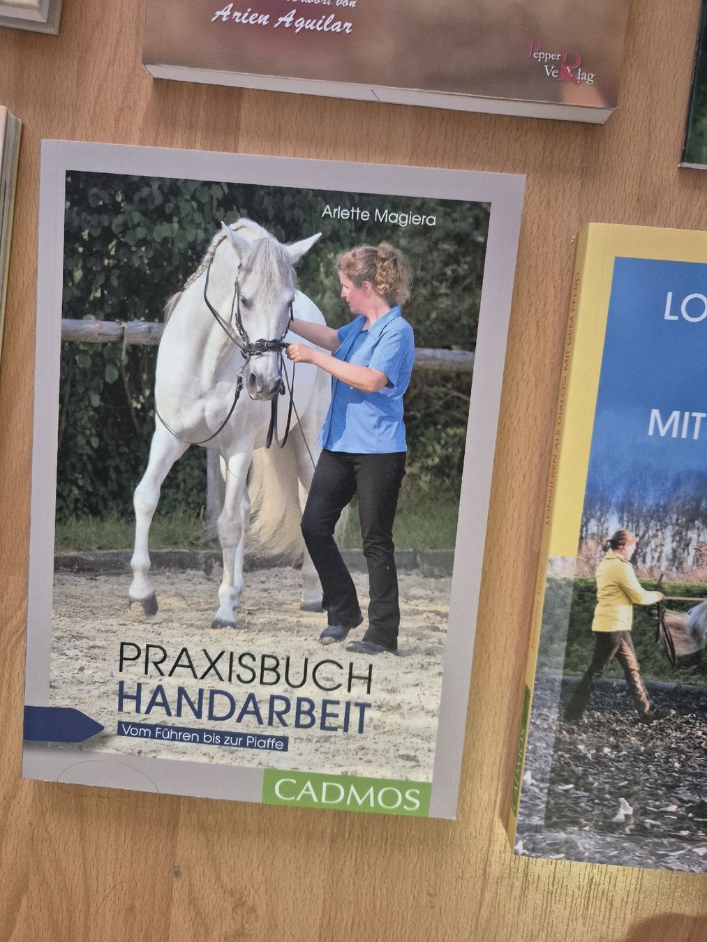 Briglie & Cavezze: Pferdefachbuch "Praxisbuch Handarbeit" – Usato da Meggen venduto da Orrinka20