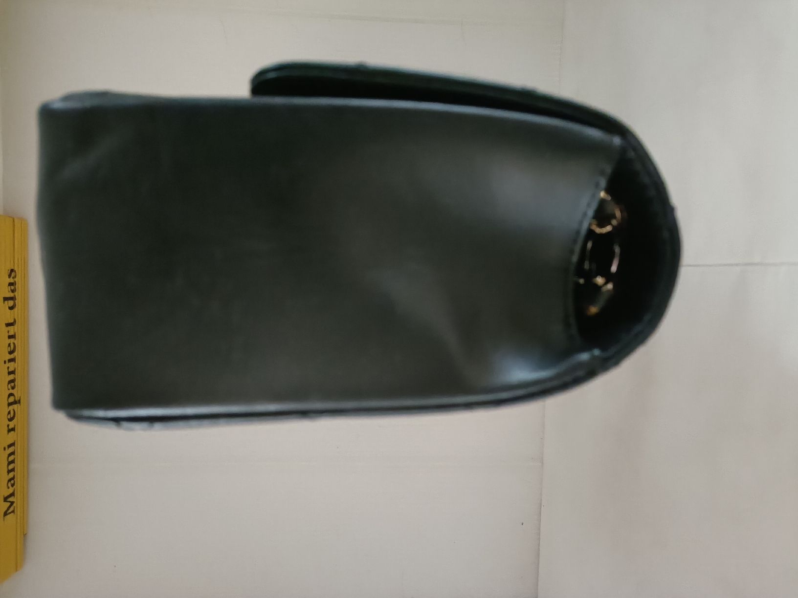 Borse da donna: Elegante Stepptasche Echt Leder Schwarz – Usato da Chur venduto da ChabaNala 1