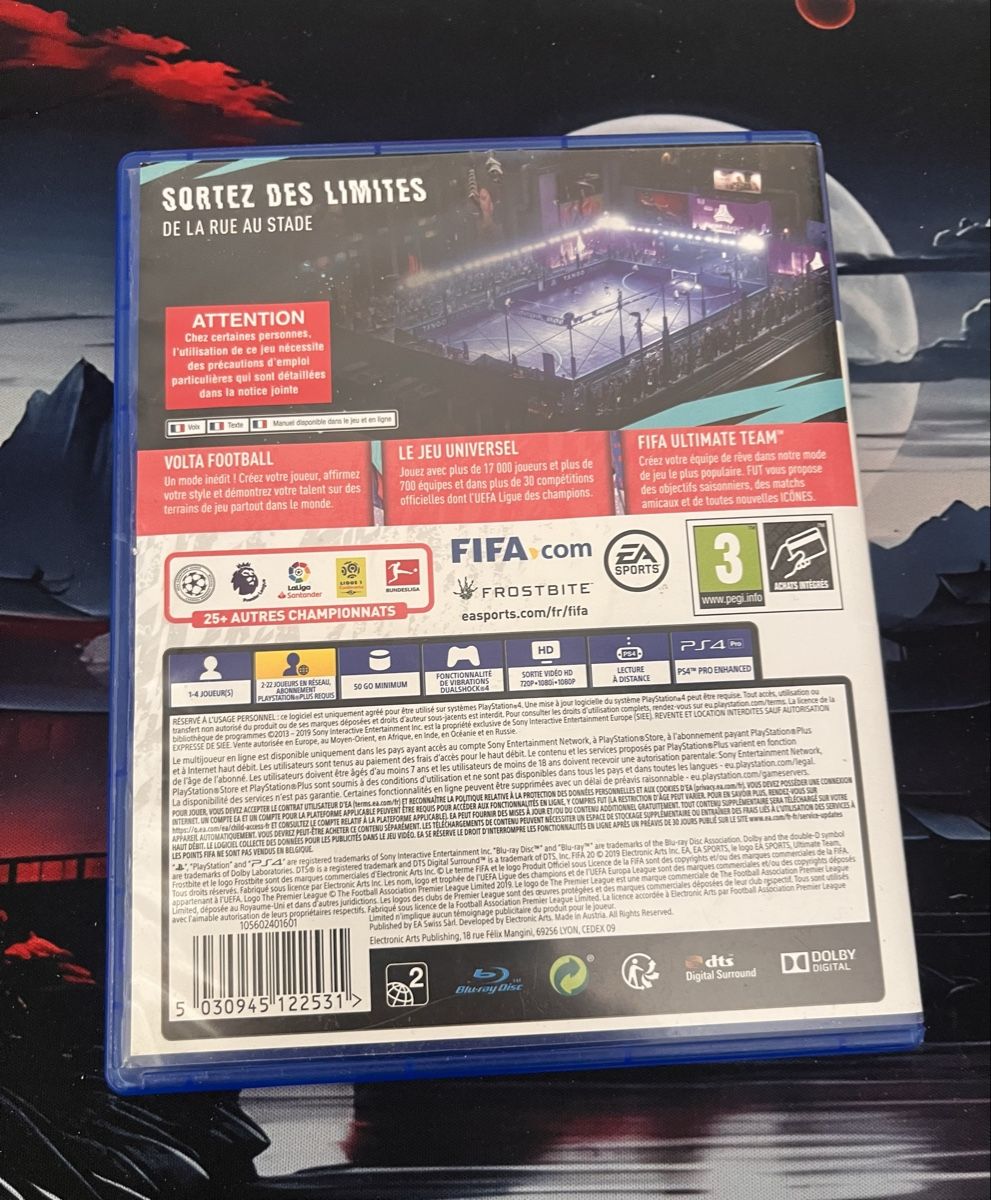 Sony Giochi: Jeu vidéo PS4 FIFA 20 – Usato da Thônex venduto da LaBoutiqueduRems31 1