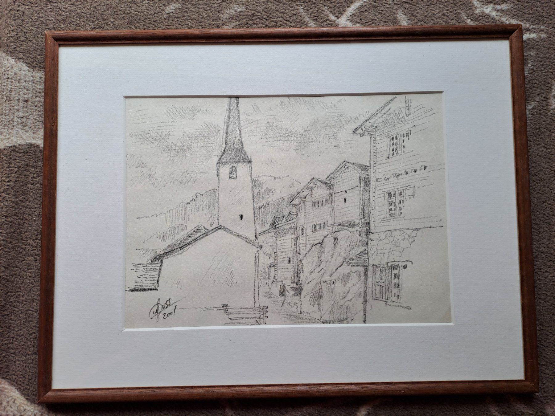 Poster & Bilder: Goppisberg – Gebraucht aus Ried-Brig von Kawa019