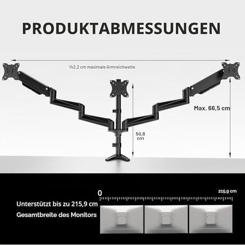 Support d'écran: Monitorhalterung 3 Monitore – Neuf avec emballage d'origine à Hundwil par Stallone6 3
