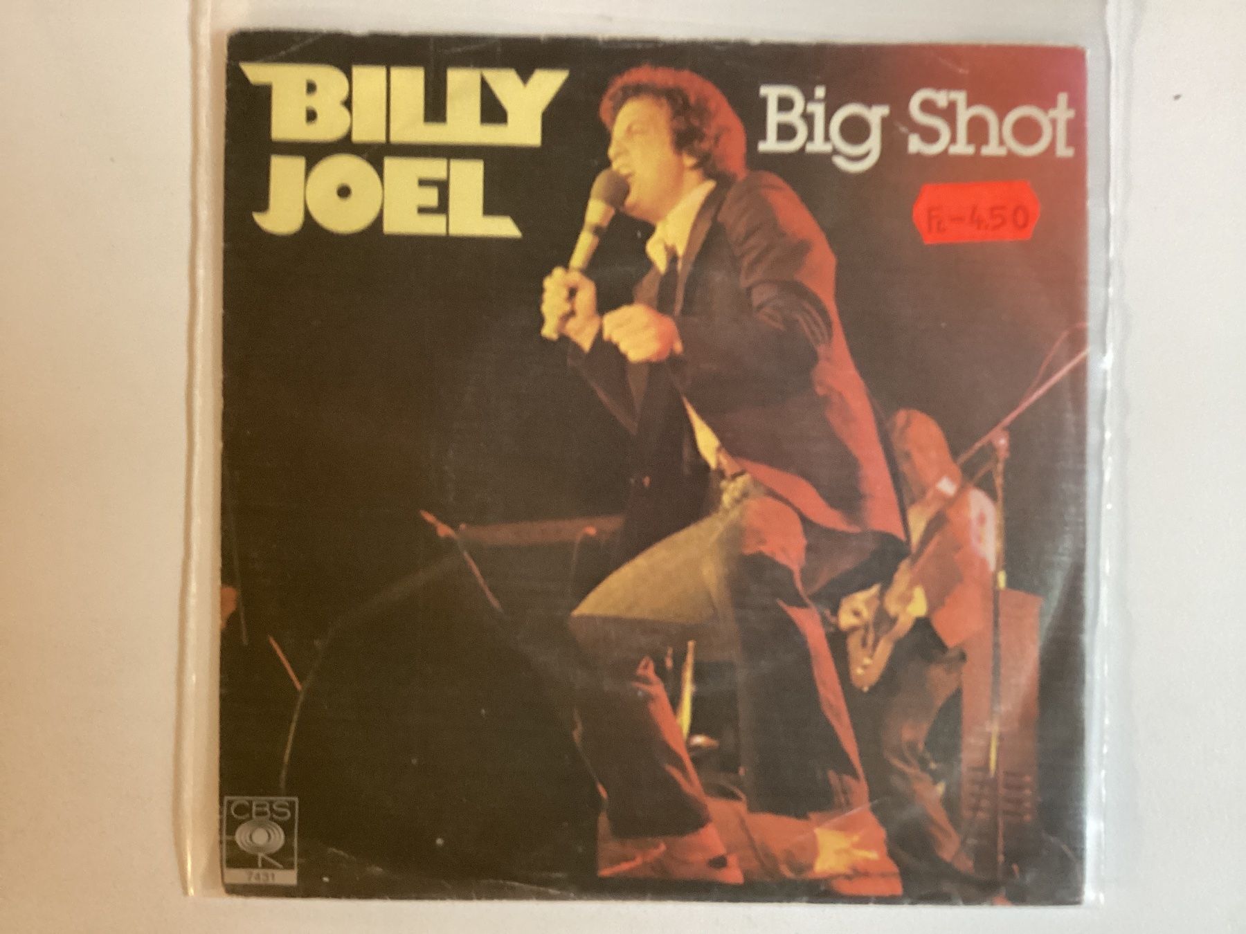 Dischi in vinile: Billy Joel Single - Big Shot – Usato da Gutenswil venduto da Hamzian