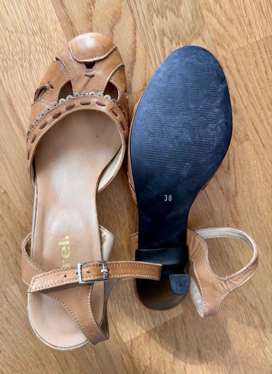 Scarpe da donna: Sandaletten Morelli Leder braun – Usato da Zollikofen venduto da AureusManus 1