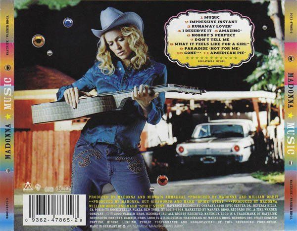 CD: CD Madonna - Music (2000) – Usato da Möriken AG venduto da mineralia 1