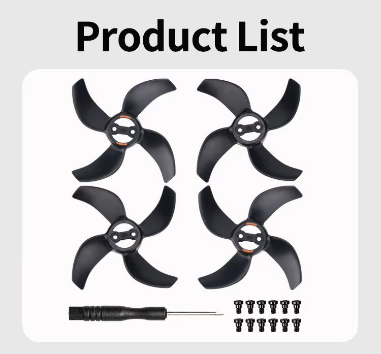 Modellismo RC: 4x Propeller für DJI Avata 360 - Hélices – Nuovo e nell'imballaggio originale da Bussigny venduto da SHOP-DRONE-UNIVERS 3