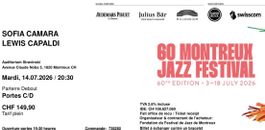 2 Tickets Lewis Capaldi - Stehplatz - 14.Juli - Montreux