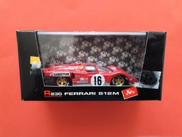 BRUMM, 1/43, N° R 230, Ferrari 512 M, D. Piper, Le Mans 1971