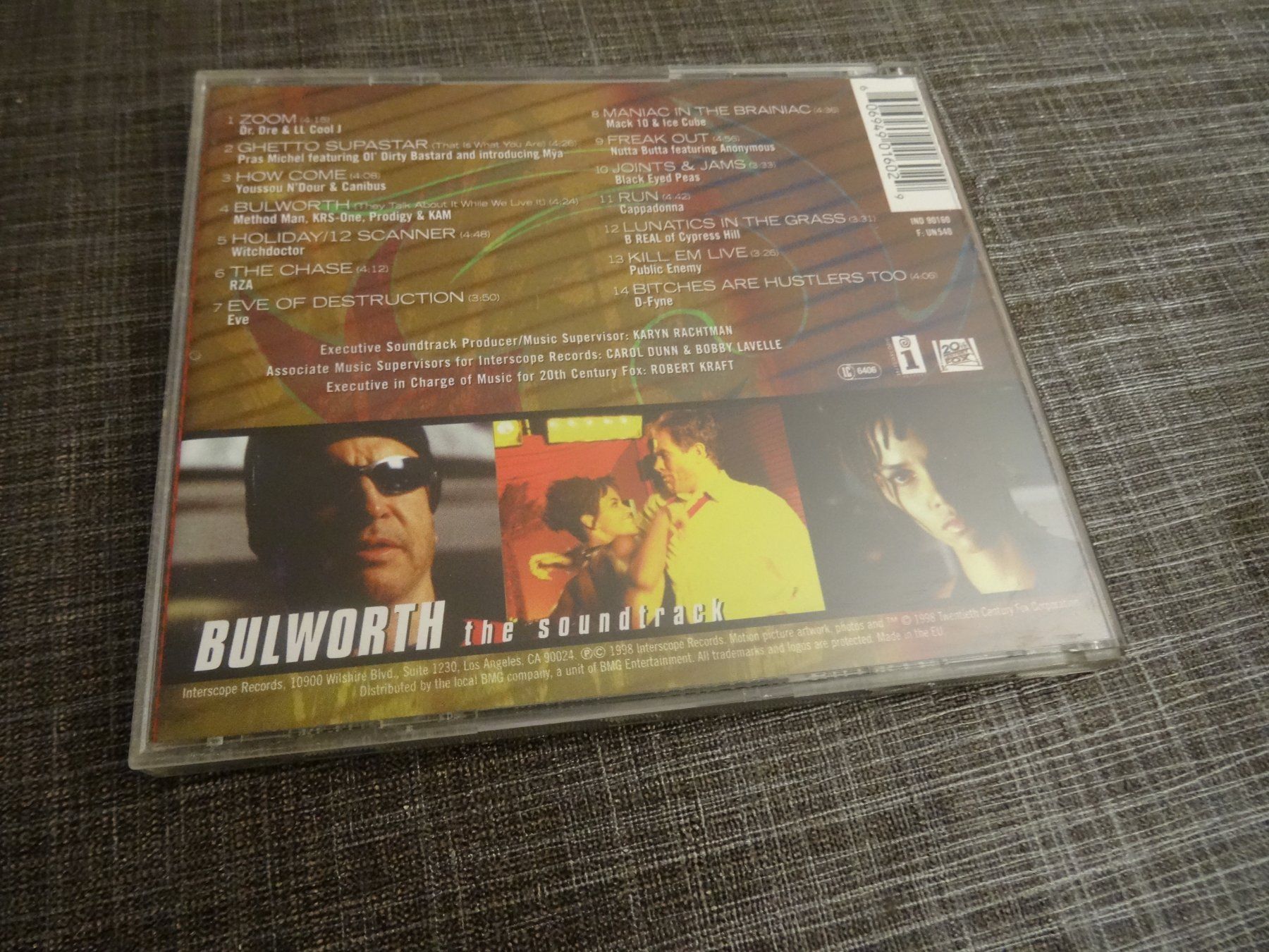 CDs: Bulworth - The Soundtrack CD – D'occasion à Olten par Disc-Ausverkauf 1