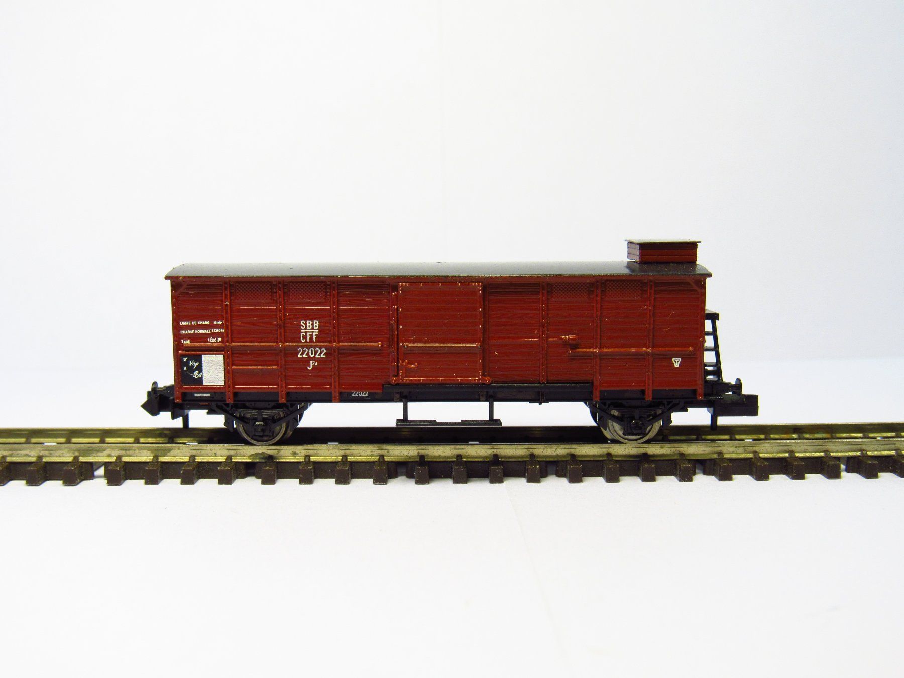 Modellini di ferrovie: Juretic Spur N SBB Güterwagen Typ J2d OVP – Nuovo (secondo la descrizione) da Langenthal venduto da pc-s1 2