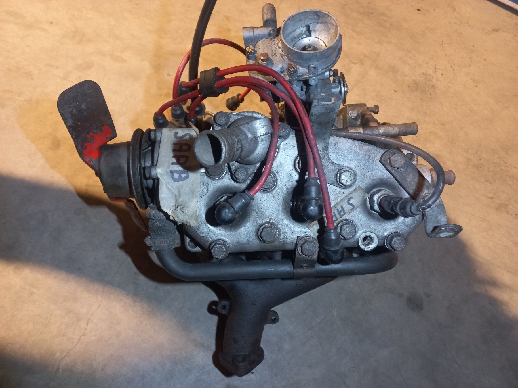 Saab Motori: Oldtimer Motor kompl. zu Saab 96 , 2- Takt , mit Anbauteilen – Usato da Dulliken venduto da Dullikenlerchclassic 5