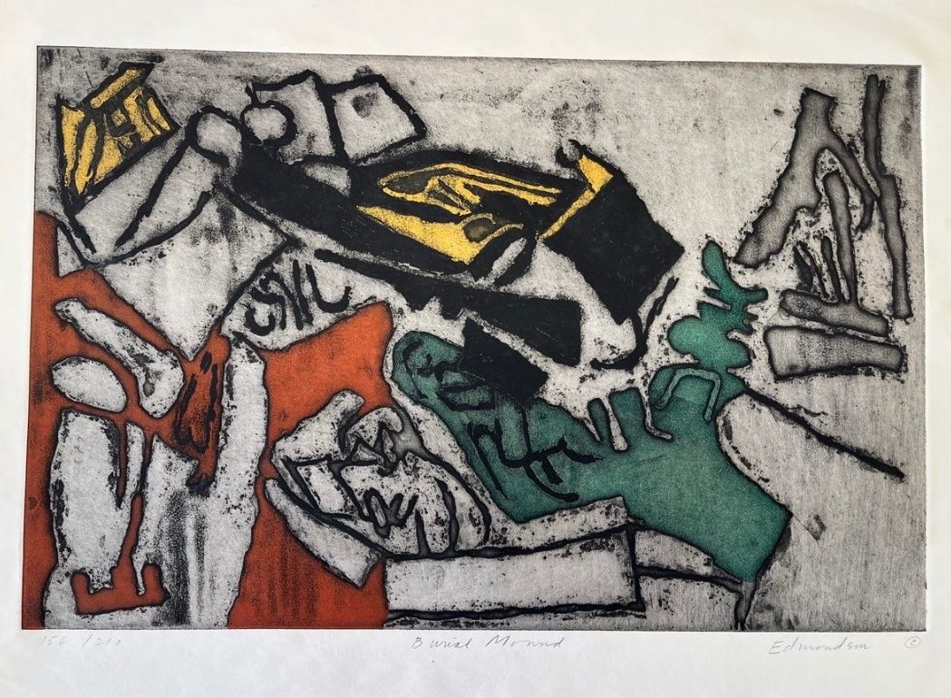 Grafica & Litografie: Leonard Edmonson, handsigniert, nummeriert – Usato da Rain venduto da Pic-Ass