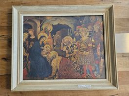 Kunstdruck Gentile da Fabriano - Anbetung der Könige 1423