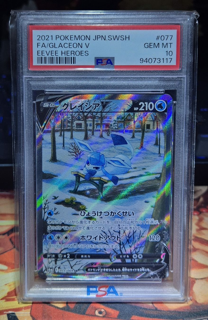 Pokémon Carte collezionabili: Pokemon - Glaceon V PSA 10 JPN – Nuovo (secondo la descrizione) da Sementina venduto da asciar