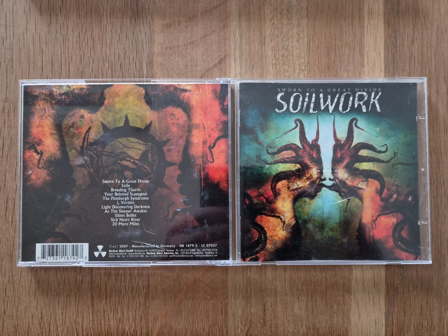 CDs: CD Soilwork - Sworn To A Great Divide, 2007 – Gebraucht aus Nebikon von Harley-Davidson01
