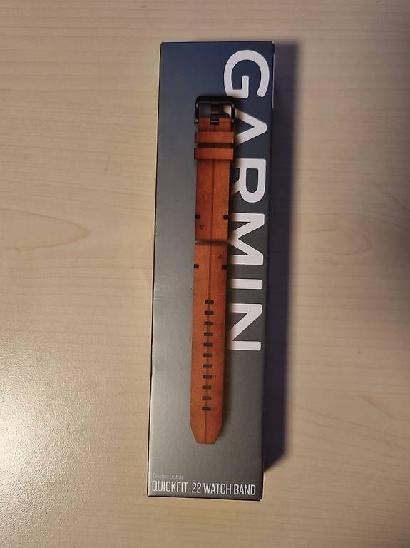 Bracciali & Braccialetti: Garmin Quickfit 22 Chestnut Lederarmband – Usato da Oberlunkhofen venduto da Stroemi1