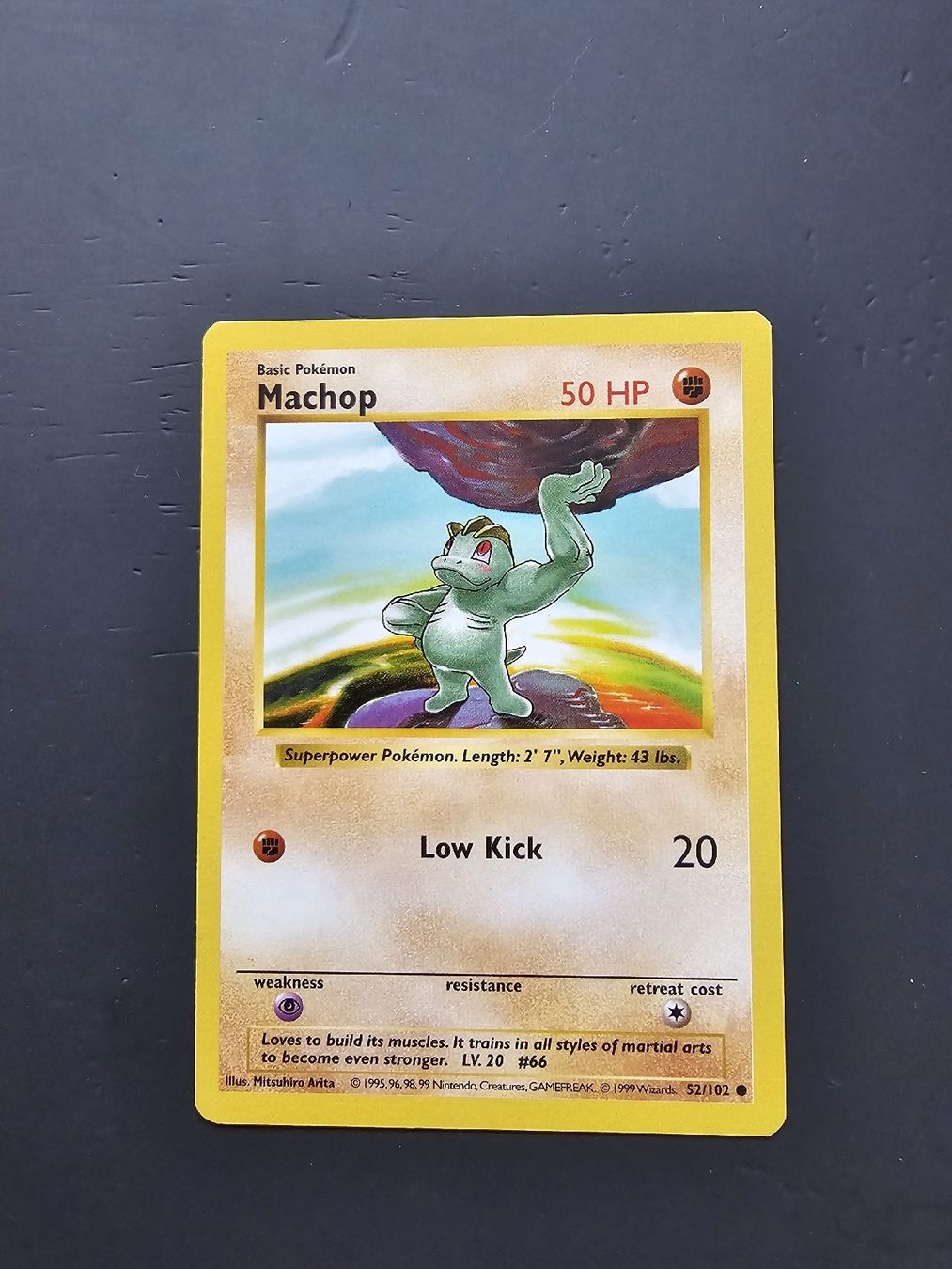 Pokémon Carte collezionabili: Pokemon Machop Shadowless  Base Set – Usato da oberbuchsiten venduto da thug4