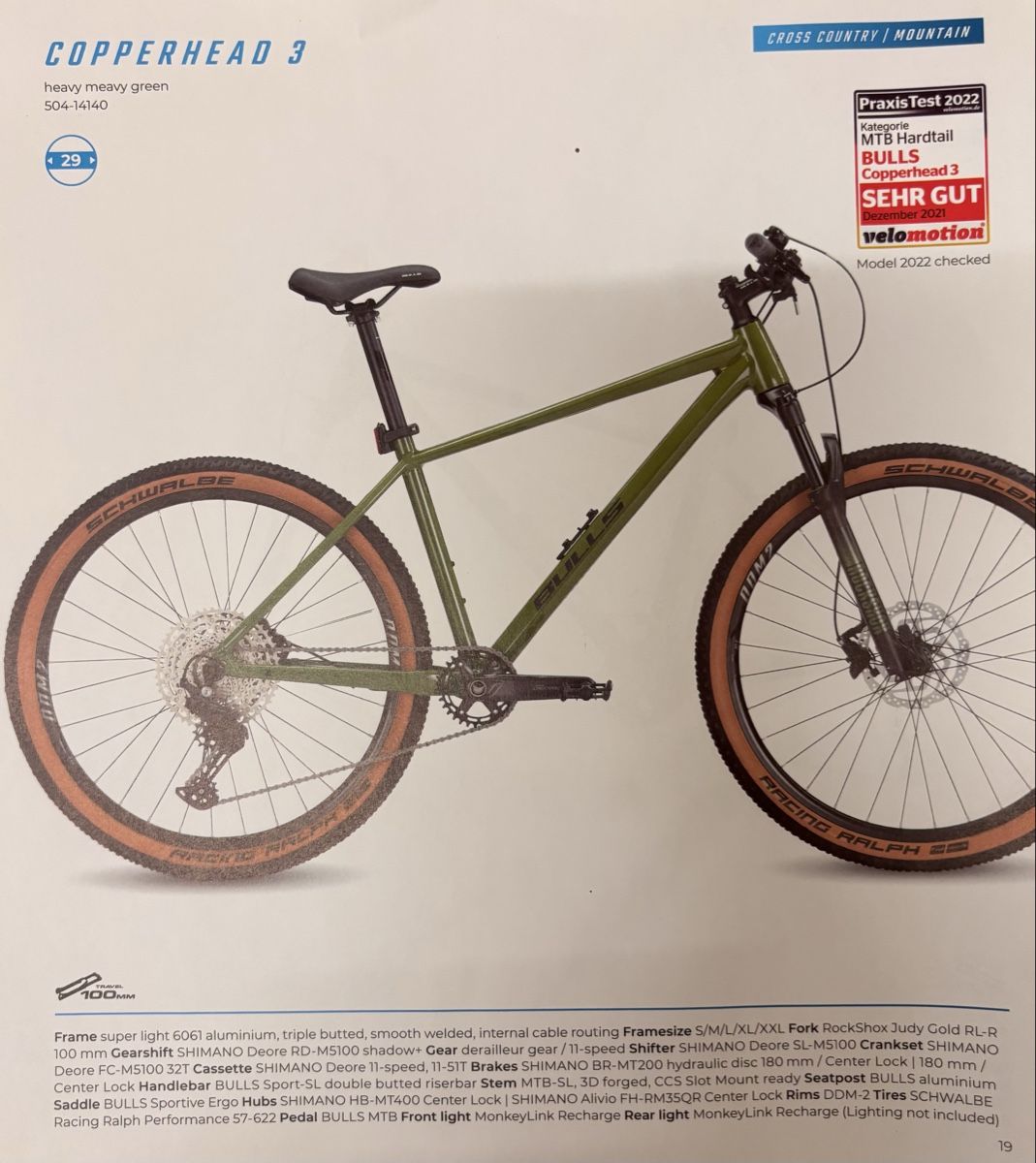 Bulls Vélos: Bulls Copperhead 3 Grösse L 2023 – D'occasion à Künten par kism 7