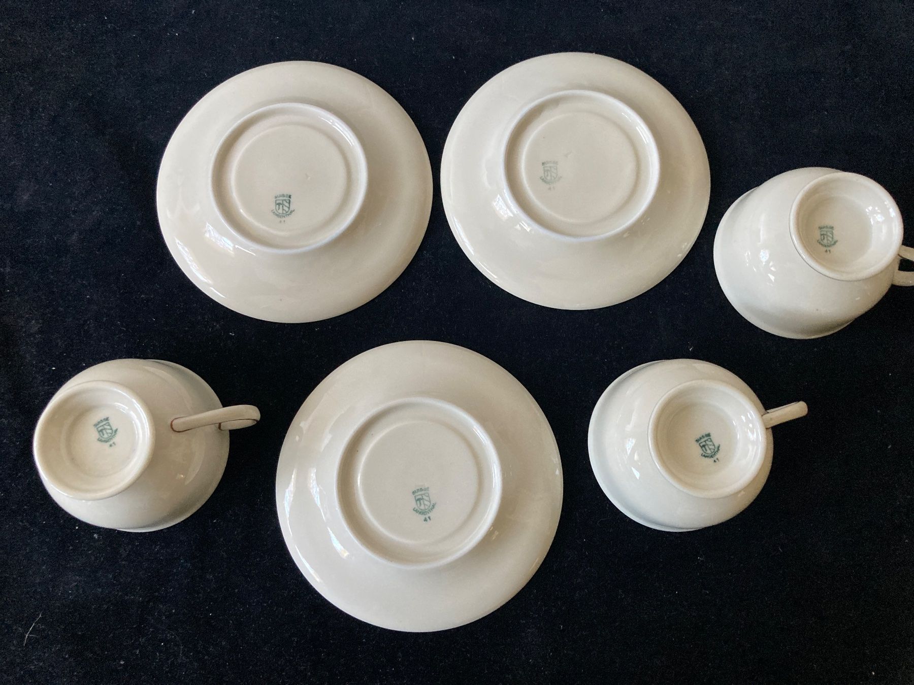 Tasses: 3 Mocca Tässchen Langenthal 1941 – D'occasion à Zürich par Chaeffeler 3