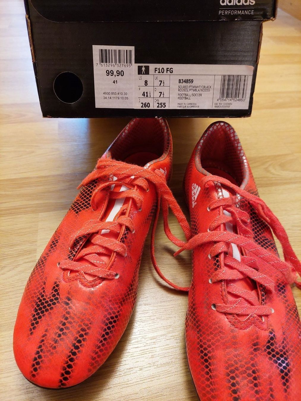 Adidas Scarpe da uomo: Fussballschuhe Adidas Grösse 41 – Nuovo (secondo la descrizione) da Davos Platz venduto da wauwauin