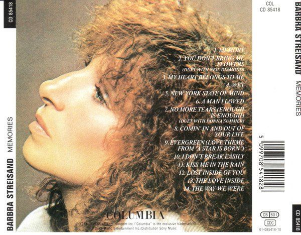 CDs: Streisand Barbra: Memories CD – Neu und originalverpackt aus Steinhausen von Vilivinili 1