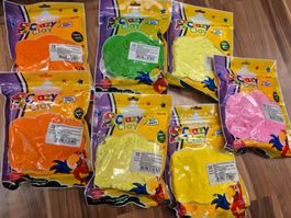 1x Crazy Clay Knete nach Wahl, extra soft, viele Farben