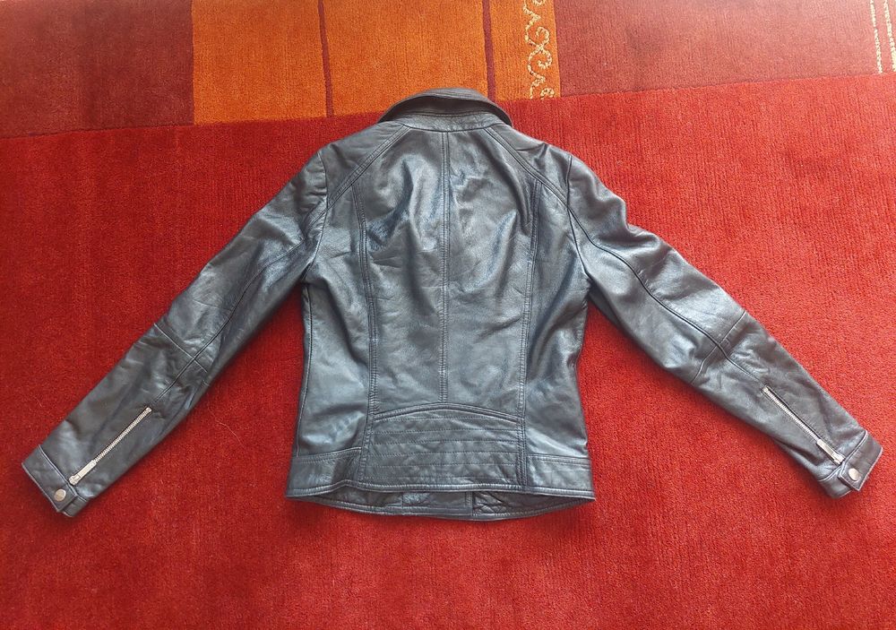 Morgan Giacche: Schwarze Morgan Kalbs- Lederjacke, Grösse 36 – Top Zustand! – Usato da Hochwald venduto da hupelcord 5