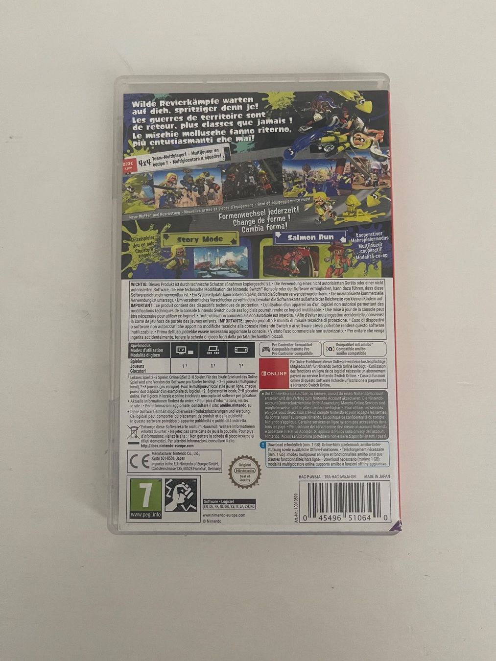 Nintendo Spiele: Jeu Nintendo Switch Splatoon 3 – Gebraucht aus Renens VD von fra_2rxn 1