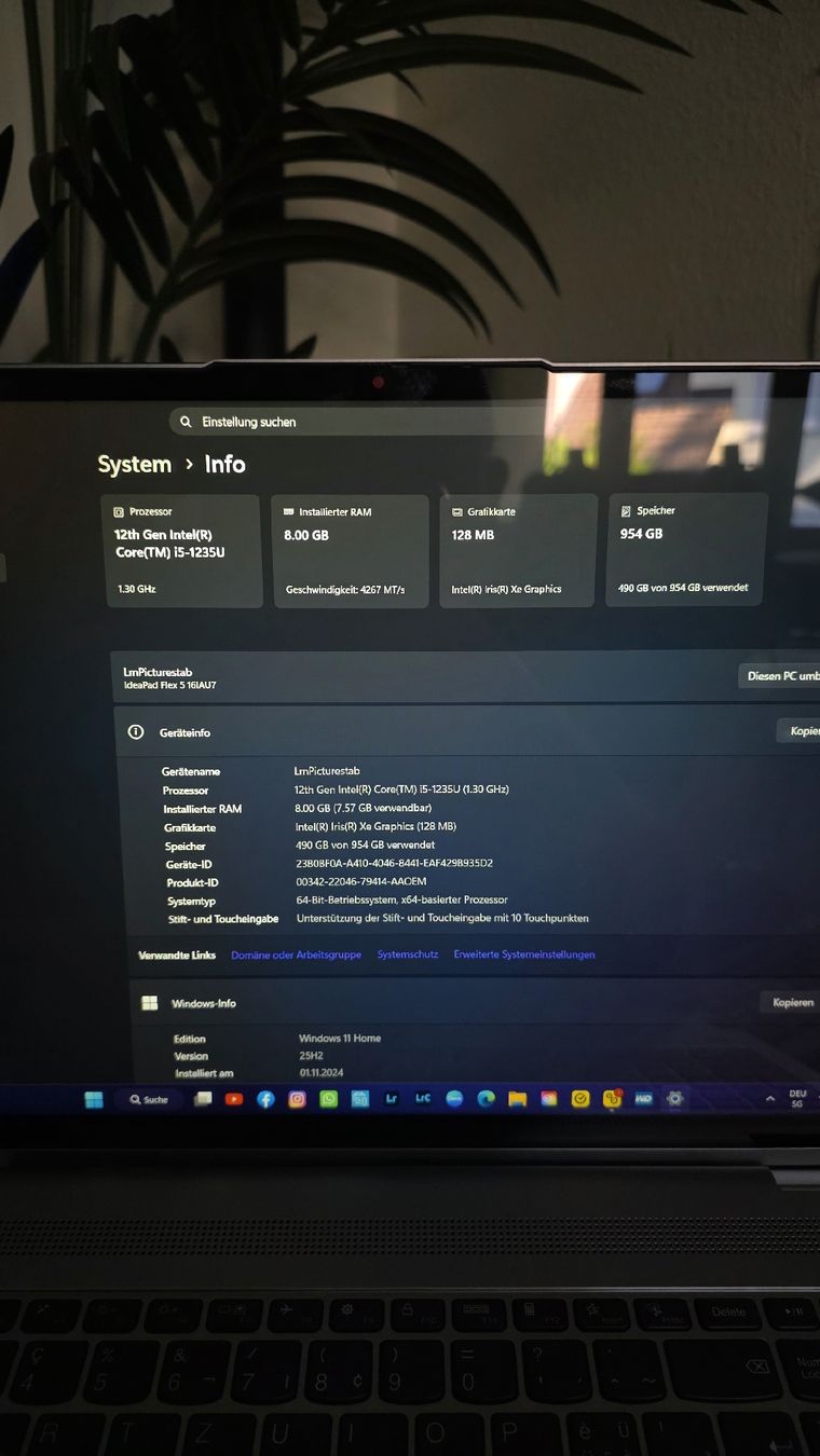 Lenovo Notebooks: Lenovo IdeaPad flex 5 – Gebraucht aus Niederscherli von LmPictures 4