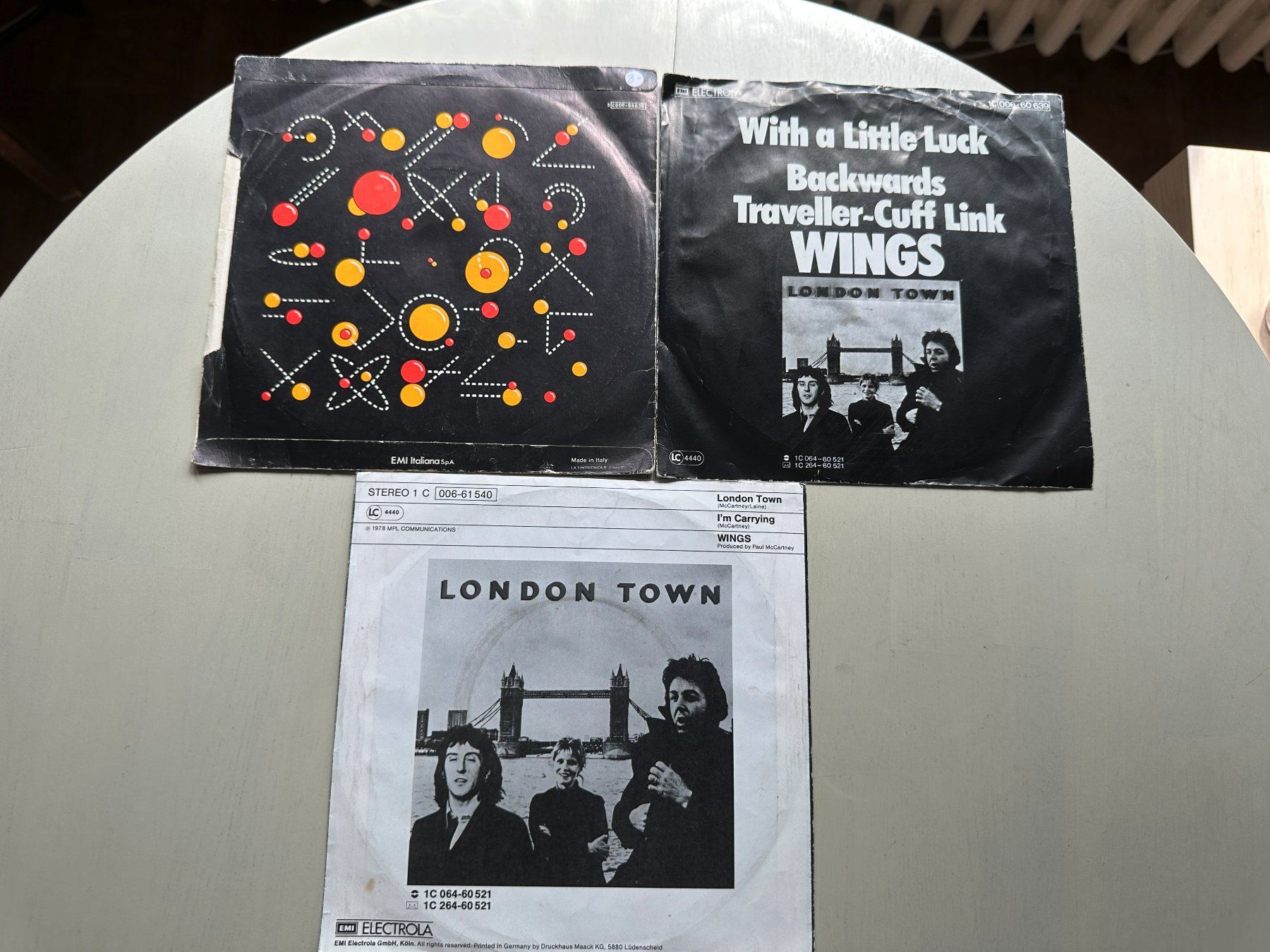 Schallplatten: PAUL MCCARTNEY WINGS BEATLES rare Singles Hit Kult differnt – Gebraucht aus Basel von Partridge 1