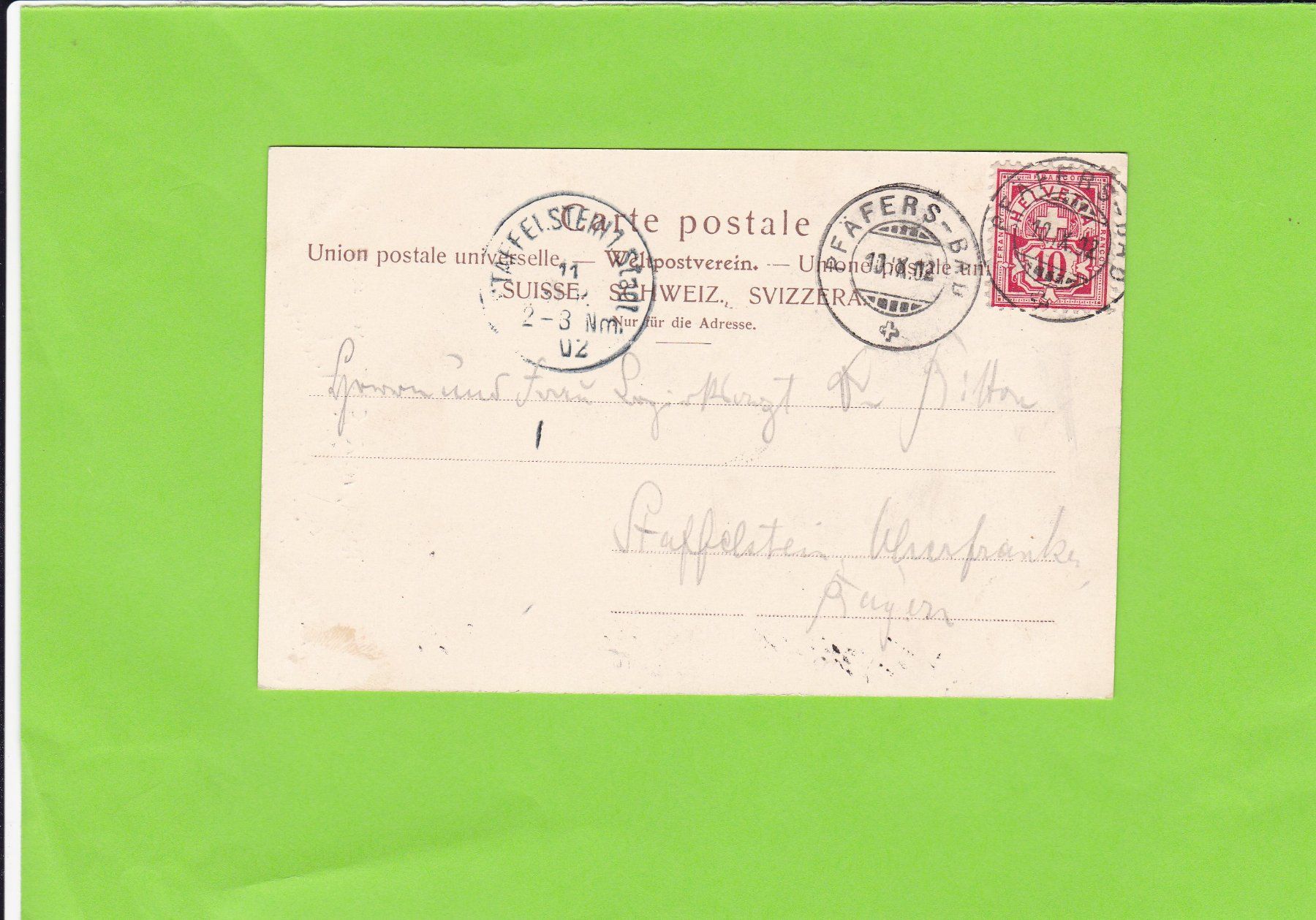Cartoline postali: Gruss aus Bad Ragaz – Usato da St. Peterzell venduto da neckertal 1