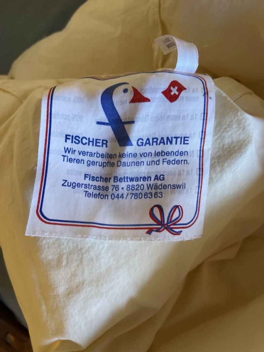 Couvertures: Daunendecke Fischer Bettwaren – D'occasion à Horgen par Aruscha