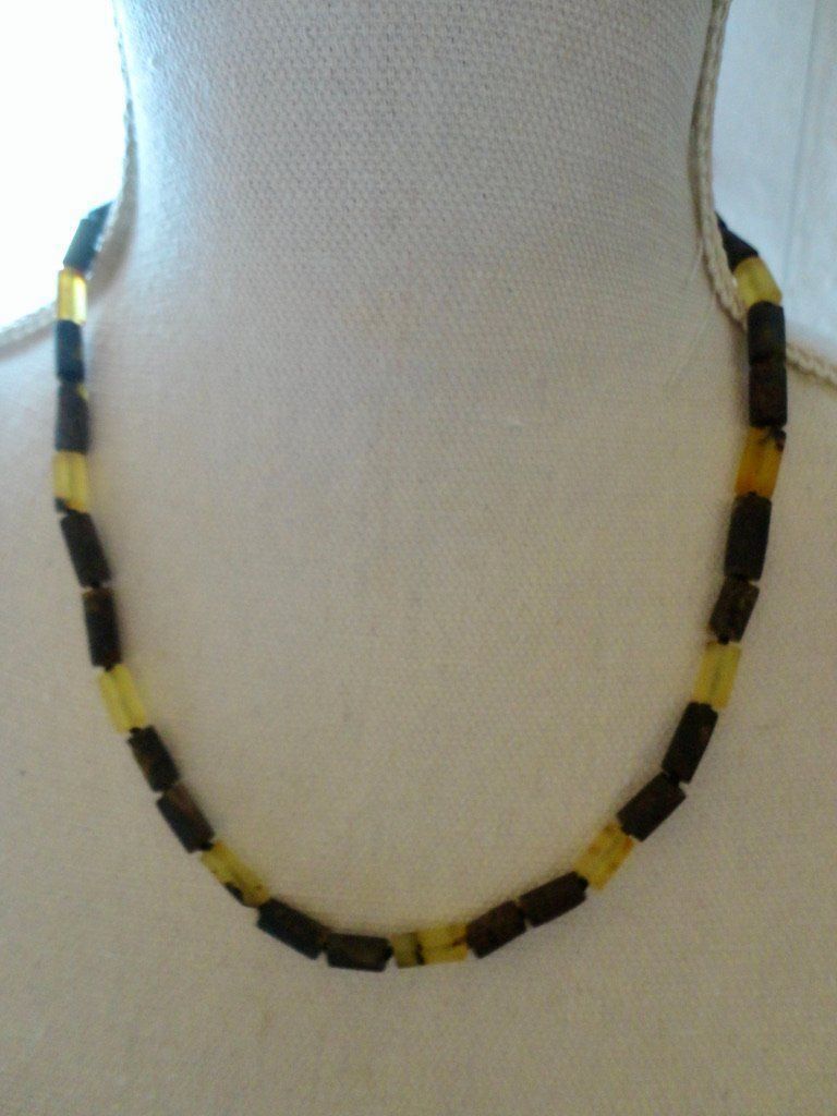 Ketten: Halskette - Bernstein /Ambre/Amber roh echt. – Neu (gemäss Beschreibung) aus Biberist von tl-schmuck 2