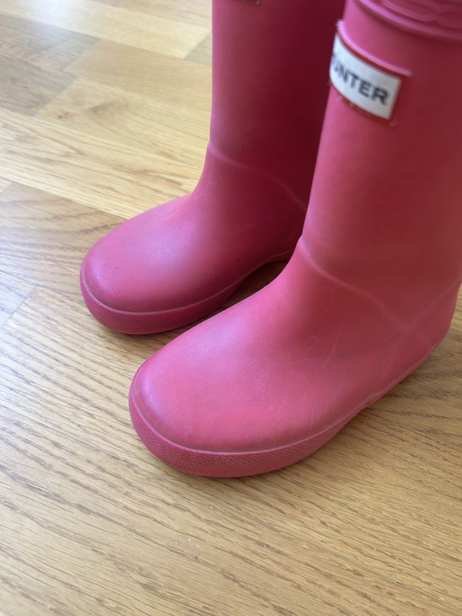 Hunter Scarpe per ragazze: Hunter Boots Pink (Size 8 UK) – Usato da Zug venduto da Thebubs 2