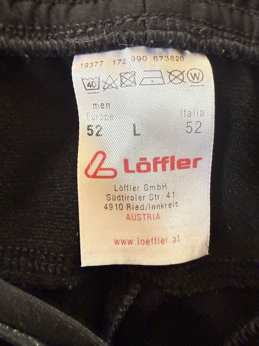 Löffler Hosen: Löffler Warmhaltehose/Sporthose 50 Herren – Gebraucht aus Davos Dorf von tati015 2