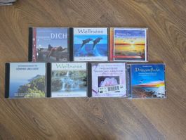 CD Sammlung: Entspannung, Wellness, Meditation (7 Stk)