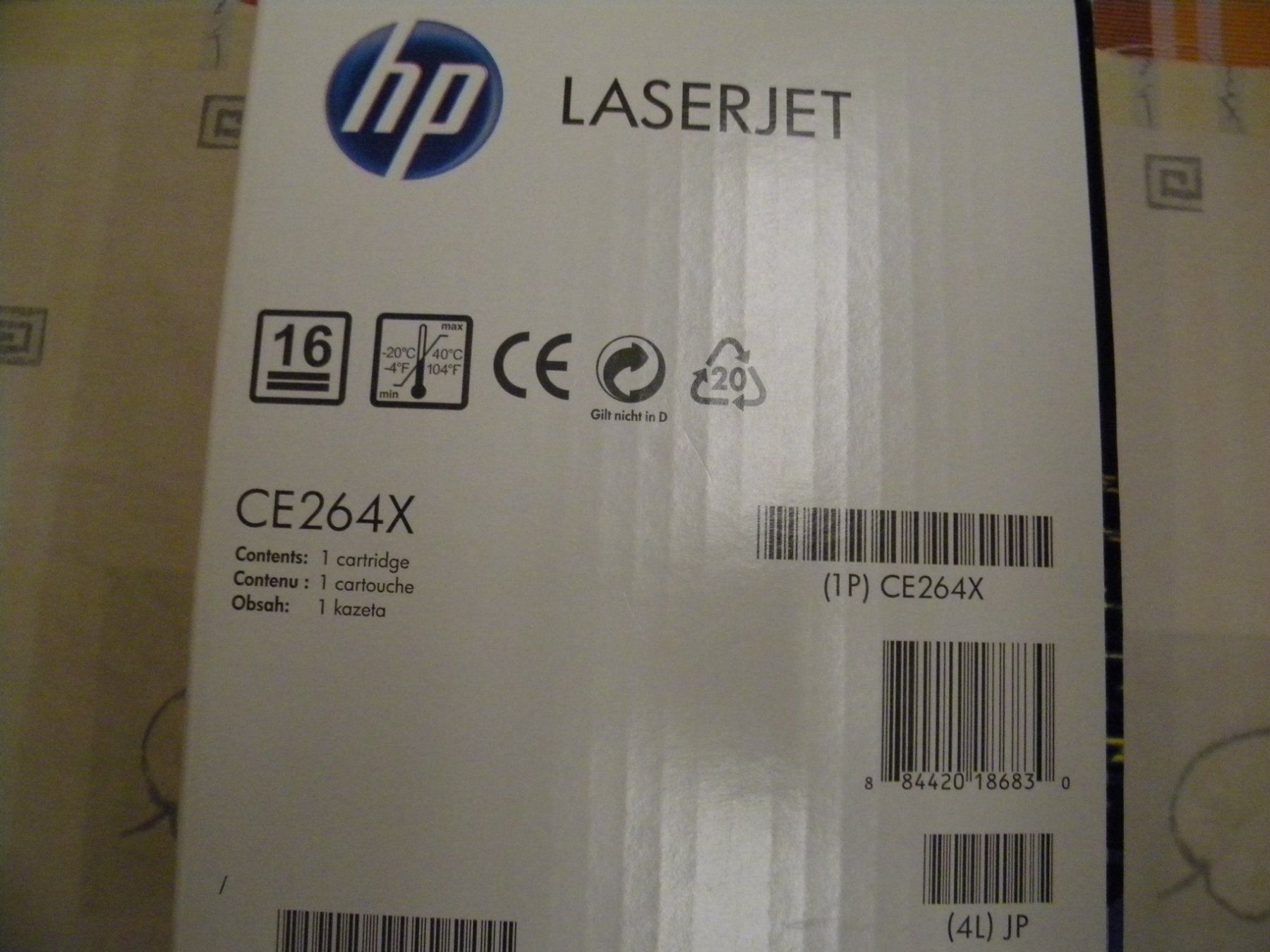 Hewlett Packard Cartucce per stampanti & toner: CE264X 646X – Nuovo e nell'imballaggio originale da Bühler venduto da Wini100 1