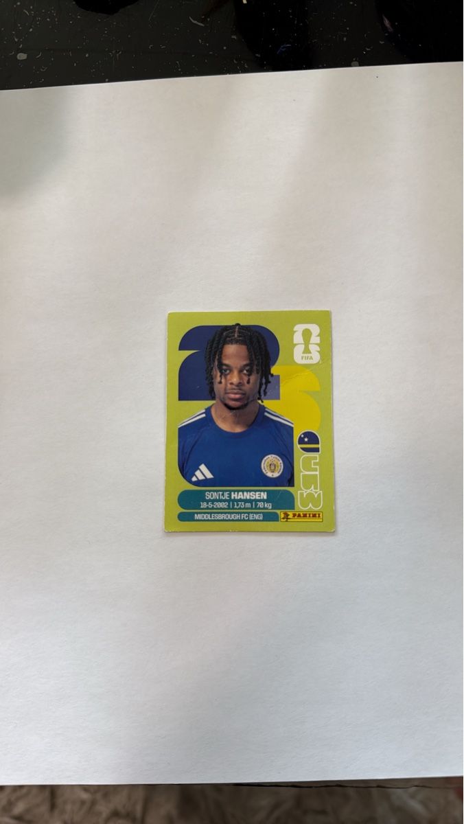 Panini Carte collezionabili: Panini Card Sontje Hansen CUW 20 – Nuovo (secondo la descrizione) da Zürich venduto da Maeckes