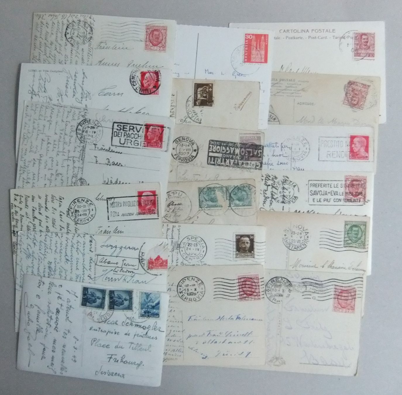 Cartoline postali: 100 alte Ansichtskarten aus Italien – Usato da St. Niklaus VS venduto da wunschlos54 7