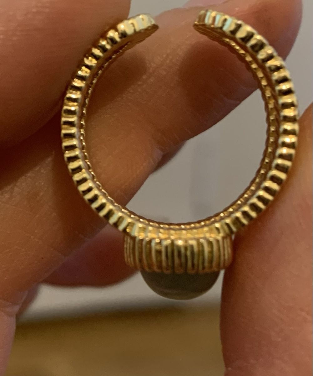 Anelli: Bague dorée et pierre verte come – Nuovo (secondo la descrizione) da Genève venduto da rez_c6c6 3