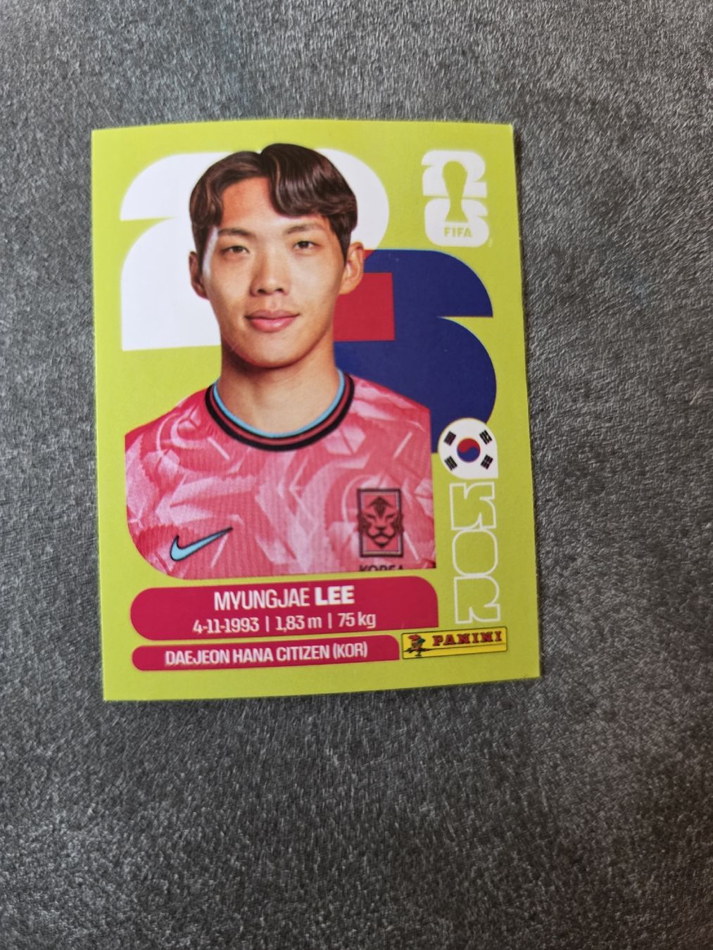 Panini Carte collezionabili: Panini WM 2026 KOR 9 Lee – Nuovo (secondo la descrizione) da Romanshorn venduto da leeh78