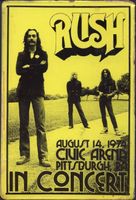 Rusty Blechschild-RUSH IN CONCERT14.8.74