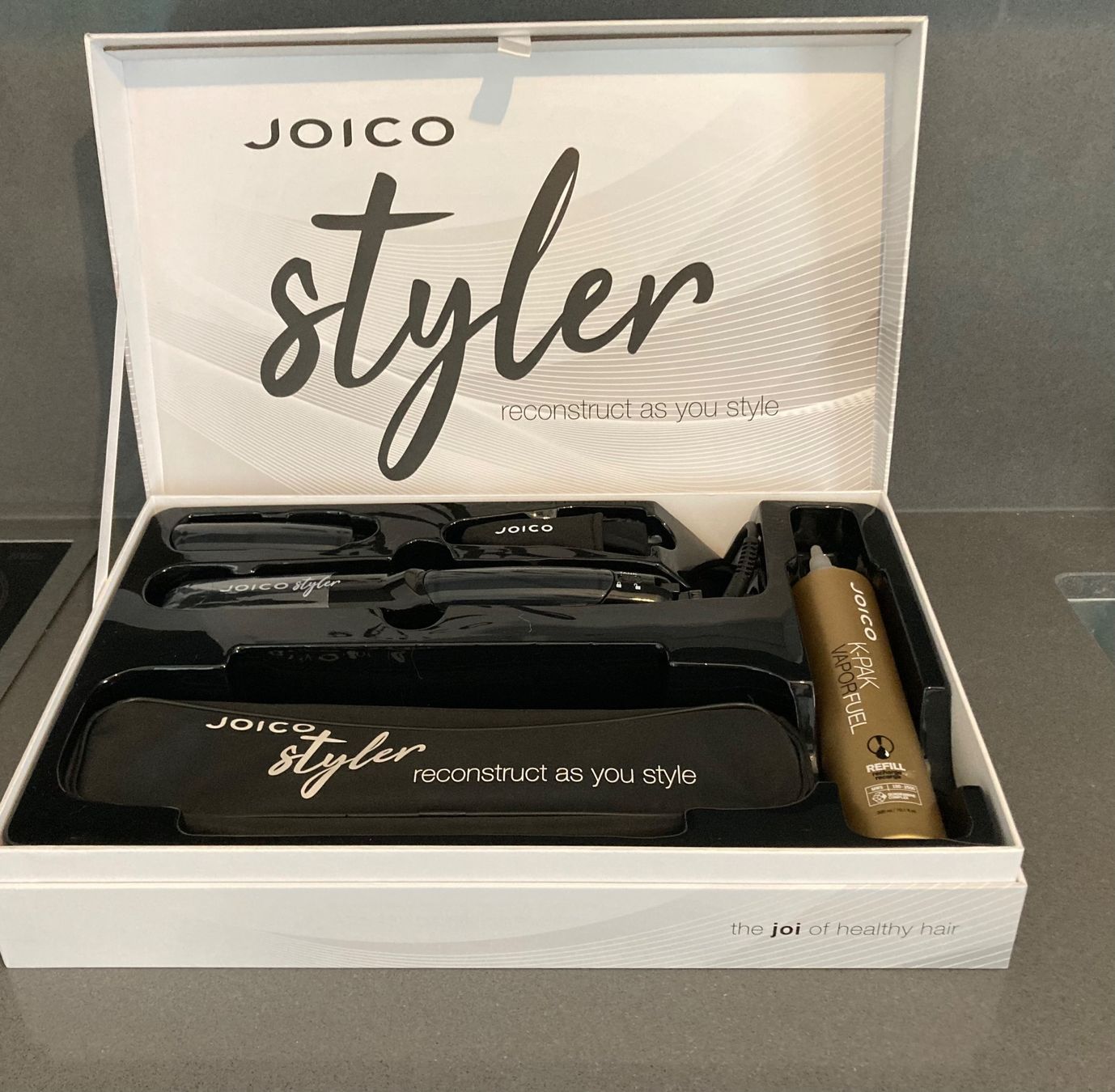 Piastre & Arricciacapelli: Piastra per capelli con VAPORE JOICO Styler – Nuovo e nell'imballaggio originale da Paradiso venduto da Kayakara 1
