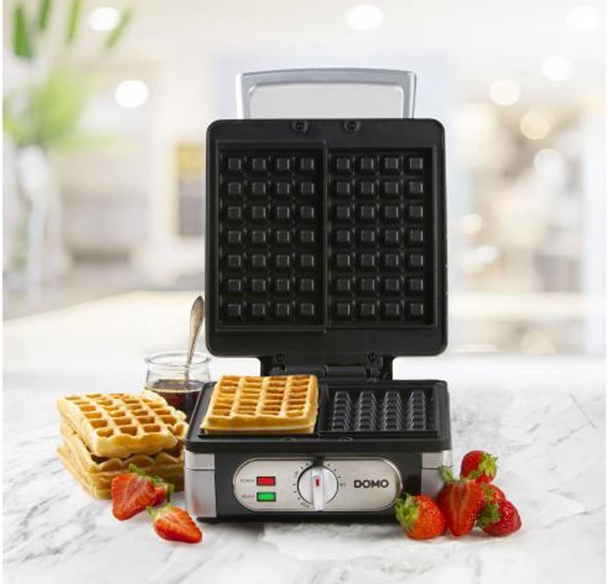Elettrodomestici da cucina: WAFFELMASCHINE Domo – Nuovo e nell'imballaggio originale da Genève venduto da Top-Trend 7
